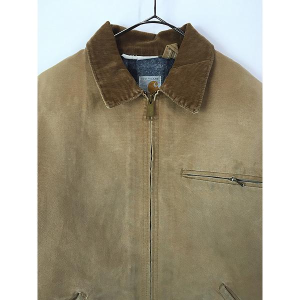 80s USA製 100周年タグ carhartt デトロイトジャケット 古着 80年代 カーハート Carhartt 100周年モデル デトロイト