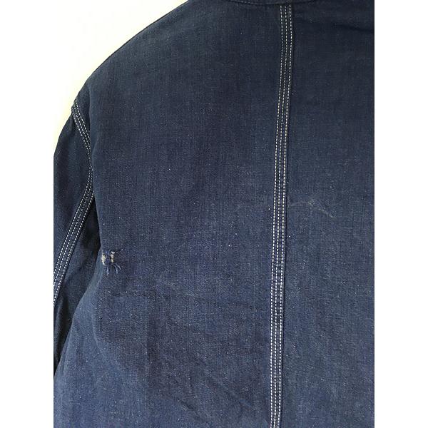 古着 60s USA製 Sears 濃紺 インディゴ デニム ワーク