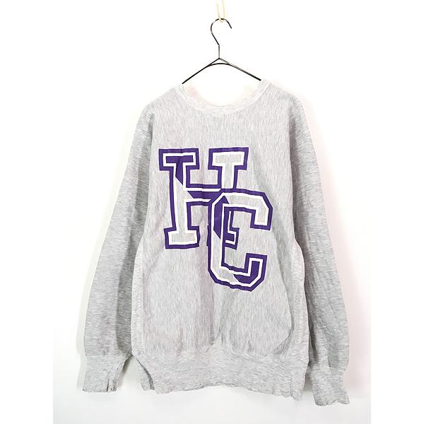 古着 90s Champion Reverse Weave HOLY CROSS 「HC」 BIG 