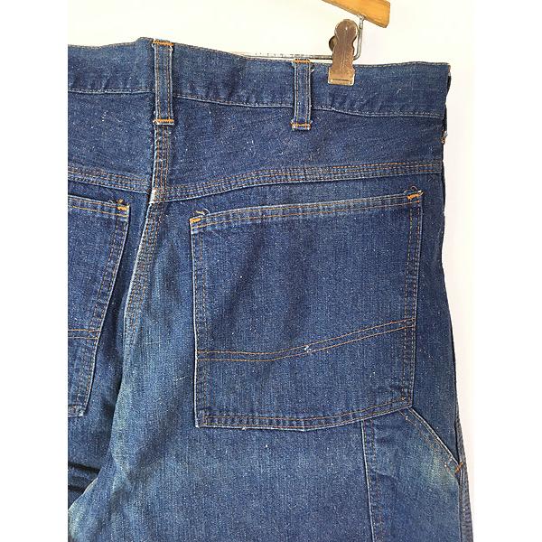 古着 60s Oshkosh B'gosh 濃紺 デニム ワーク ペインター パンツ 古着 60s Oshkosh B'gosh 濃紺 デニム ワーク ペインター パンツ