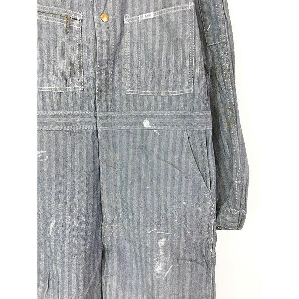 古着 60s USA製 Lee Union-Alls ヘリンボーン デニム ワーク 古着 60s USA製 Lee Union-Alls ヘリンボーン デニム ワーク