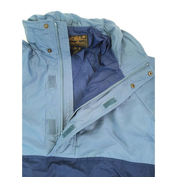 古着 80s Eddie Bauer 黒タグ 「GORE-TEX」 ハーフジップ プル 古着 80s Eddie Bauer 黒タグ 「GORE-TEX」 ハーフジップ プル
