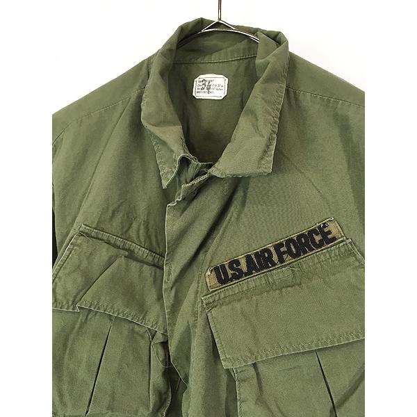 古着 60s 米軍 USAF 3rd ノンリップ ベトナム ジャングル ファティーグ