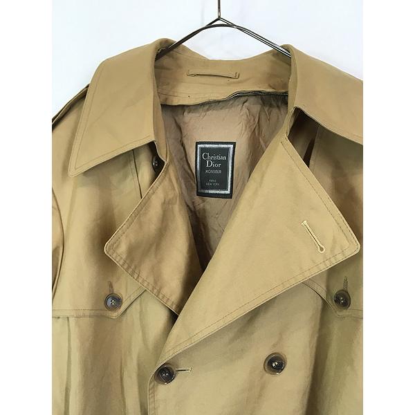古着 80s Christian Dior コットンツイル ダブルブレスト 古着 80s Christian Dior コットンツイル ダブルブレスト