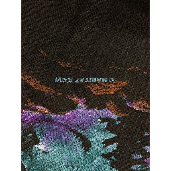 WC50 Lee heavyweight アニマル柄　WOLF 狼　トレーナー 古着 90年代 リー Lee 犬柄 アニマルプリントスウェット