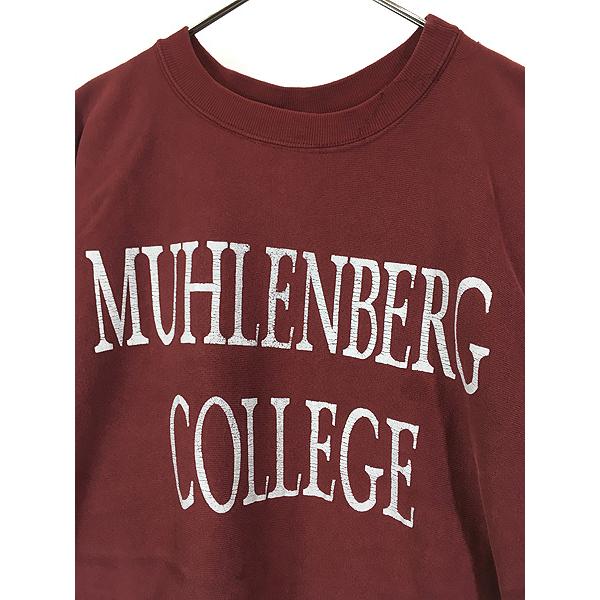 古着 80s USA製 Champion Reverse Weave 「MUHLENBERG COLLEGE」 2段 