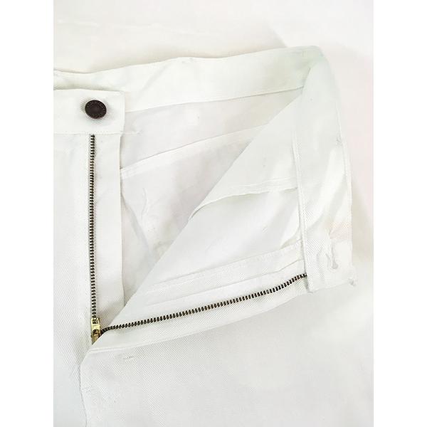 Deadstock」 古着 70-80s USA製 Dickies 5ポケット ホワイト コットン 