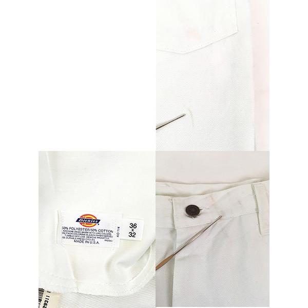 Deadstock」 古着 70-80s USA製 Dickies 5ポケット ホワイト コットン 