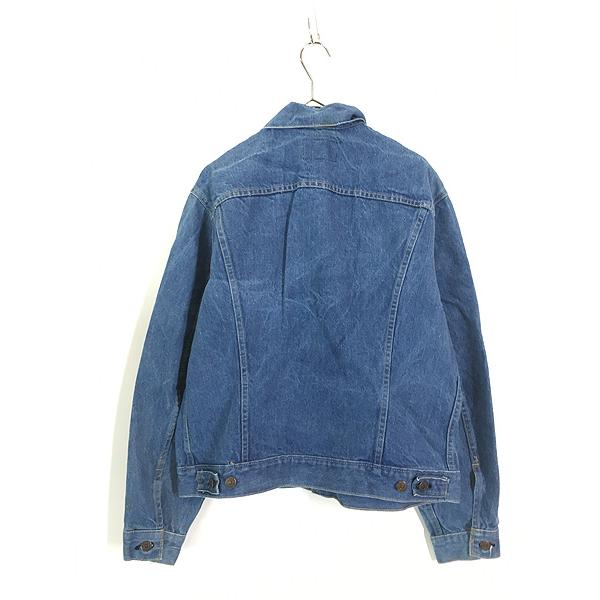 80s Levi's 70505 4th ブルー デニム トラッカー ジャケット Gジャン 44位 美品!! 【GRADIENT】