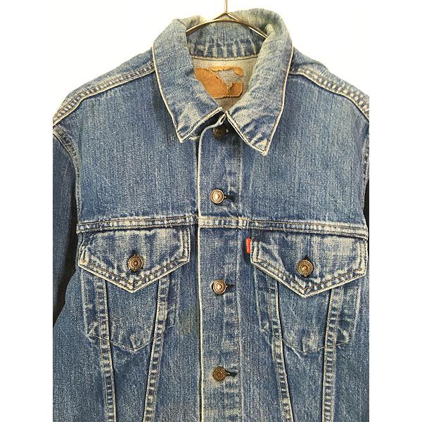 古着 80s USA製 Levi's 70505-0213 4th 濃紺 ブルー デニム 古着 80s USA製 Levi's 70505-0213 4th 濃紺 ブルー デニム
