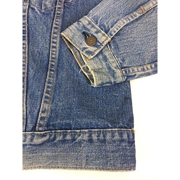 古着 80s USA製 Levi's 70505-0213 4th 濃紺 ブルー デニム 古着 80s USA製 Levi's 70505-0213 4th 濃紺 ブルー デニム