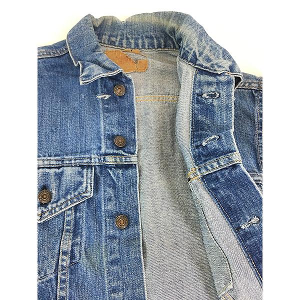 古着 80s USA製 Levi's 70505-0213 4th 濃紺 ブルー デニム 古着 80s USA製 Levi's 70505-0213 4th 濃紺 ブルー デニム