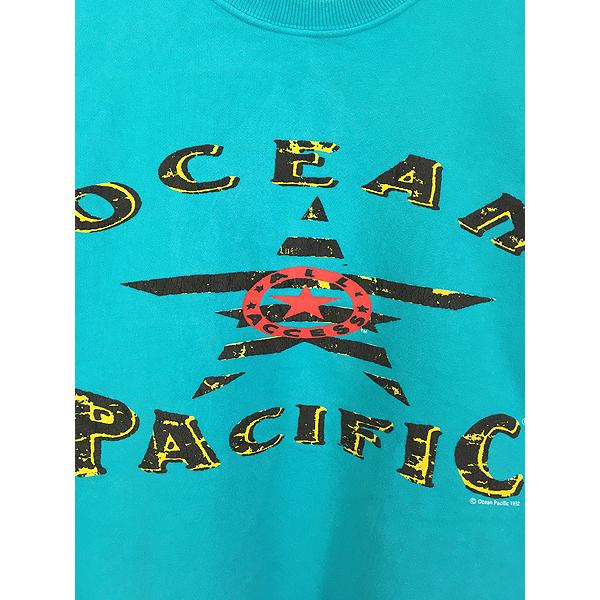 古着 90s OP Ocean Pacific 「All Access」 星 スター グラフィック