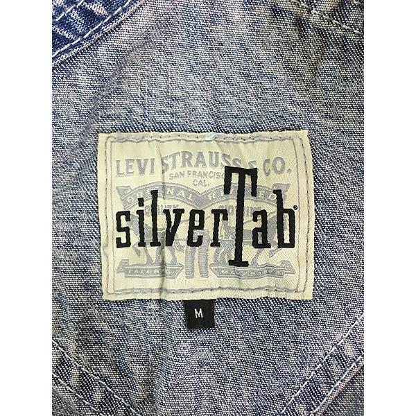古着 Levi's SILVER TAB ガチャポケ デニム オーバーオール サロペット