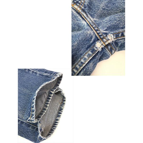 古着 90s Levi's 505-0216 縦落ち 濃紺 ブルー デニム パンツ ジーンズ