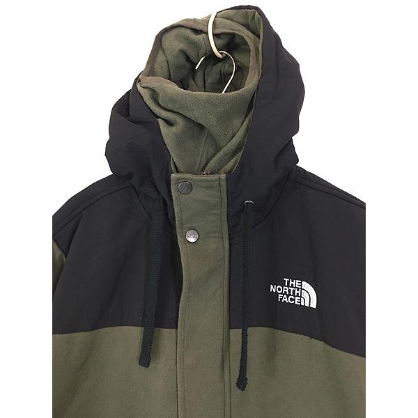 古着 TNF The North Face 「RIVINGTON」 ナイロン×スウェット シェル