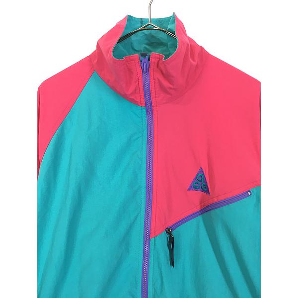 古着 90s NIKE ACG カラフル クレイジー ナイロン ジャケット L 古着 90s NIKE ACG カラフル クレイジー ナイロン ジャケット L