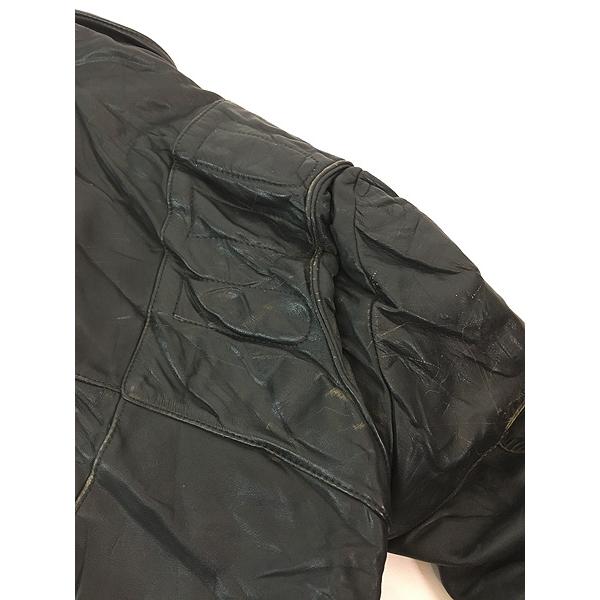 古着 80s Harley Davidson × Hein Gericke パデッド レザー シングル ライダース ジャケット 44R 古着 80s Harley Davidson × Hein Gericke パデッド レザー シングル