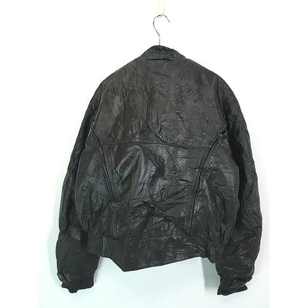 古着 80s FIRSTGEAR by Hein Gericke 防寒 2way パデッド レザー