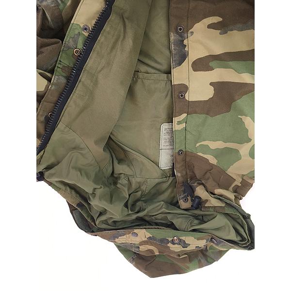 古着 90s 米軍 ECWCS 1st 中期 ウッドランド カモ 迷彩 ミリタリー