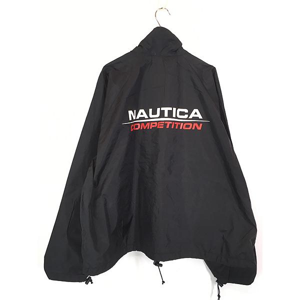 古着 90s NAUTICA COMPETITION 両面 ロゴ プリント ナイロン ジャケット XL位 古着 |  | 02