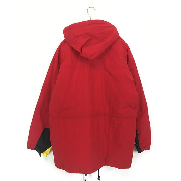 古着 90s Marlboro 企業 刺しゅう 2way ダウン ジャケット パーカー M