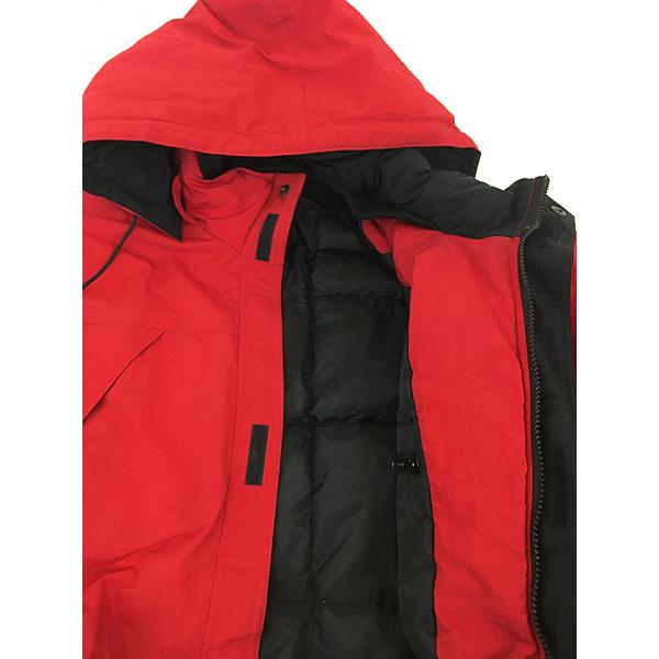 古着 90s Marlboro 企業 刺しゅう 2way ダウン ジャケット パーカー M 古着 古着 90s Marlboro 企業 刺しゅう 2way ダウン ジャケット パーカー M