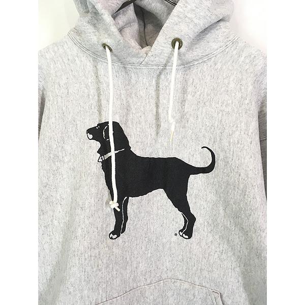 古着 90s USA製 kellsport 「Black Dog」 ワンちゃん リバース