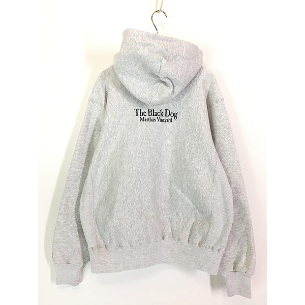 古着 90s USA製 kellsport 「Black Dog」 ワンちゃん リバース タイプ