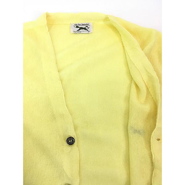 古着 80s JC Penney The Fox Sweater キツネ ワッペン アクリル ニット