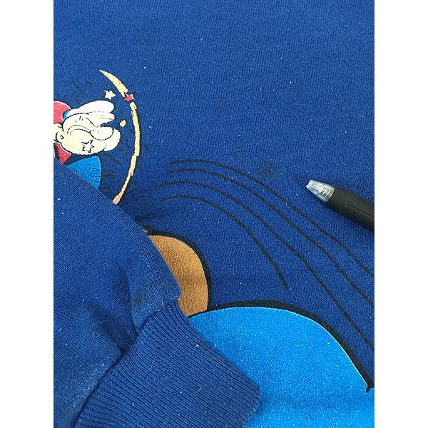 古着 80-90s Popeye ポパイ vs ブルート パンチ スウェット トレーナー XL位 古着 古着 80-90s Popeye ポパイ vs ブルート パンチ スウェット トレーナー