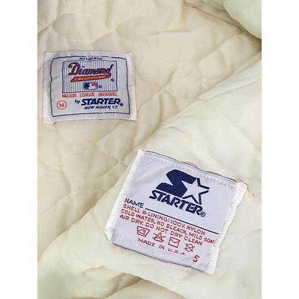 古着 80s USA製 STARTER MLB Chicago Cubs カブス 光沢 サテン 古着 80s USA製 STARTER MLB Chicago Cubs カブス 光沢 サテン