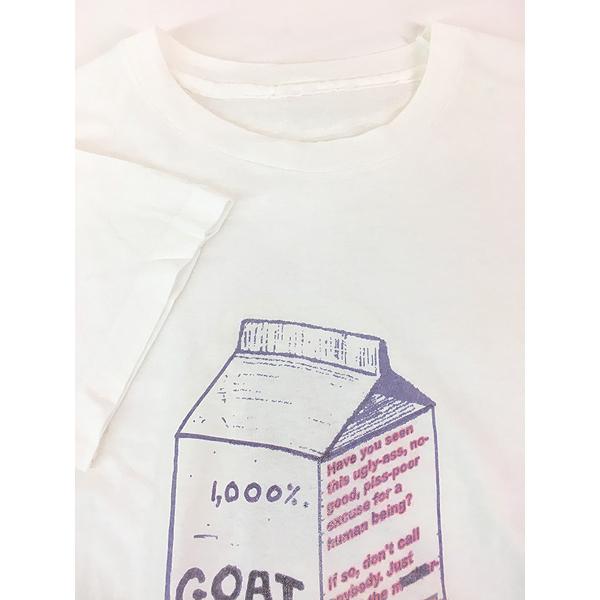 古着 80s ボディー 「1000% GOAT MILK」 タリバン アルカイダ ビン