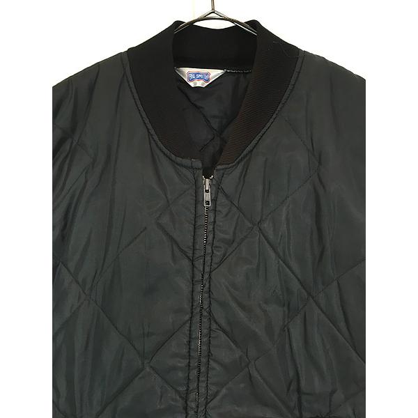 古着 90s BIG SMITH パデッド ナイロン キルティング ワーク ベスト