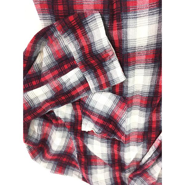 古着 60s Mc Kenzie 好配色 オンブレ シャドー チェック ショール