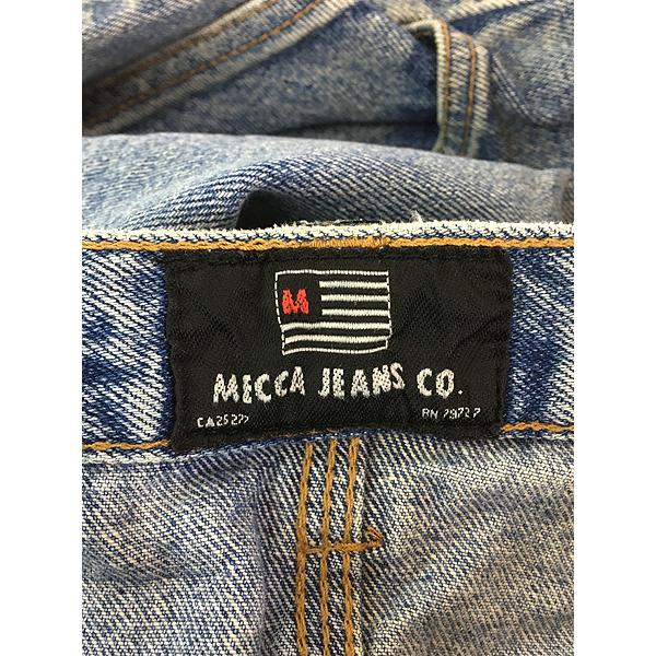 古着 90s MECCA デニム ワーク ペインター パンツ ジーンズ W35 L30
