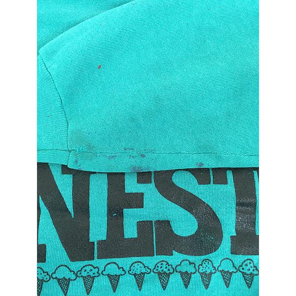 古着 80s USA製 BEN&JERRY'S アイスクリーム 企業 スウェット