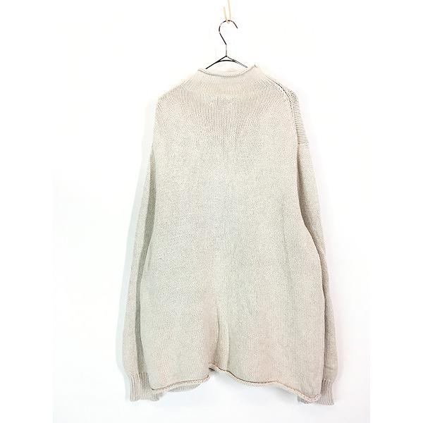 古着 90s J Crew Always 無地 ソリッド ロールネック ローゲージ
