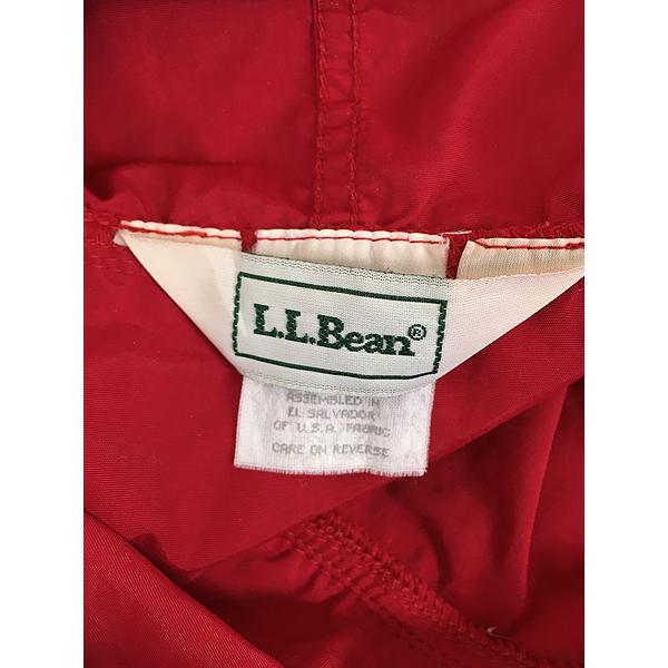 古着 90s LL Bean 山タグ カタディンタグ プルオーバー ナイロン