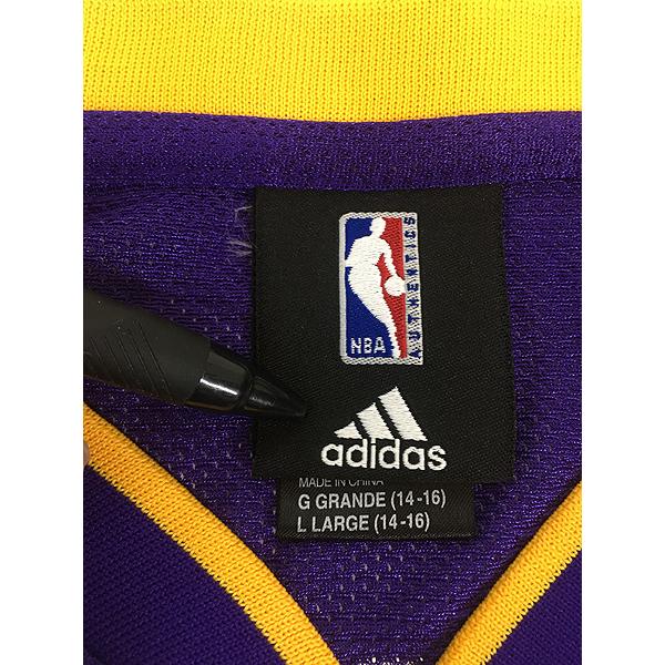 古着 adidas NBA Los Angeles Lakers レイカーズ No24 「BRYANT