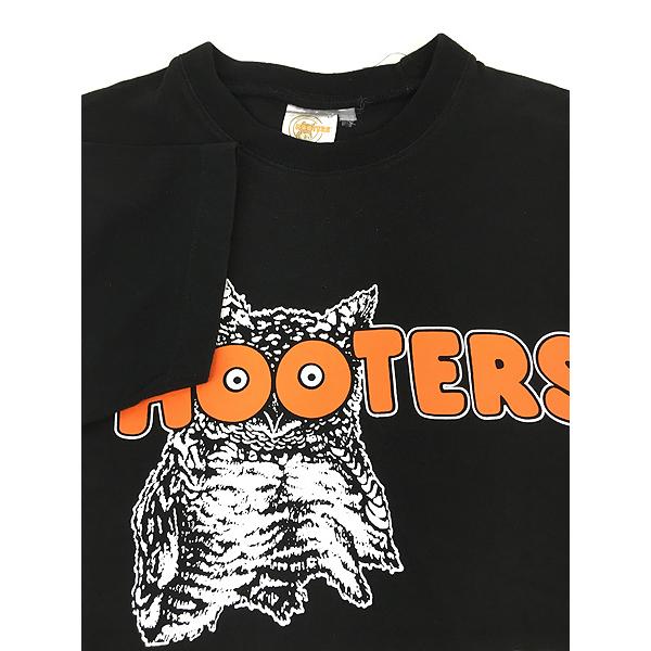 古着 HOOTERS フクロウ レストラン 企業 T シャツ L位 : 古着屋