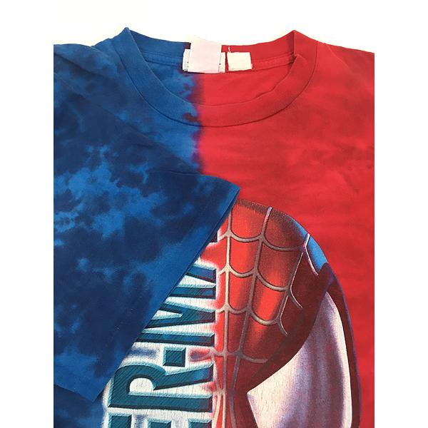 古着 90s USA製 MARVEL SPIDER MAN スパイダーマン アメコミ