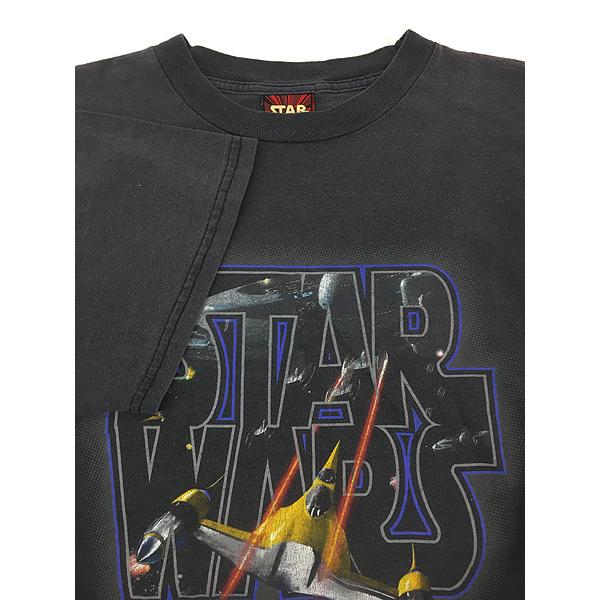 古着 90s- STAR WARS スターウォーズ ロゴ Tシャツ XL : 古着屋