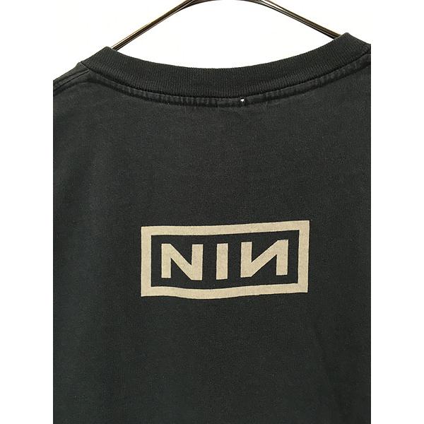 ナ*ブ様 00s NIN ブラックフェード　バンドTシャツ レア 古着 00s Nine Inch Nails 「Pretty Hate Machine」 NIN