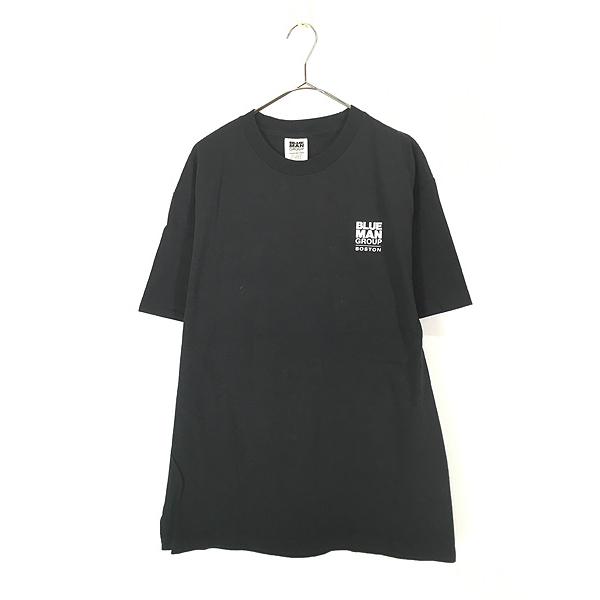 00s BLUE MAN　アーティスト Tシャツ　ブラック　USA製　XL 00s BLUE MAN アーティスト Tシャツ ブラック USA製 XL