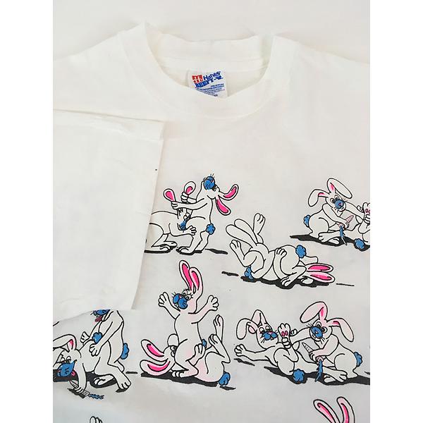 古着 90s アート アニマル USA Tシャツ VINTAGE A66 古着 90s USA製 ライオン アニマル アート Tシャツ XL 古着【30off
