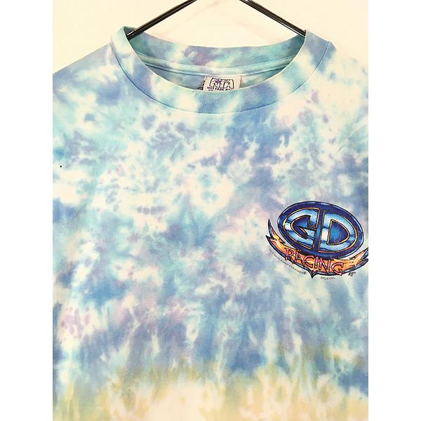 古着 90s USA製 Grateful Dead 「GD RACING」 レーシング スカル 