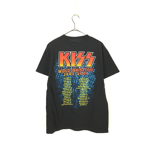 古着 00s USA製 KISS キッス 「World Domination!」 ツアー 古着 00s USA製 KISS キッス 「World Domination!」 ツアー