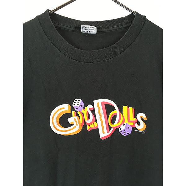 古着 90s USA製 Guys & Dolls ガイズ&ドールズ ブロードウェイ