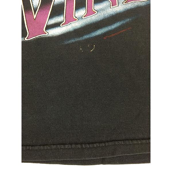 T*A様 ©2000　00s　USA製　サンダー　イーグル　ナス紺　フェード　ヴ 古着 00s Thunder Sportswear FEEL THE WIND イーグル アニマル T